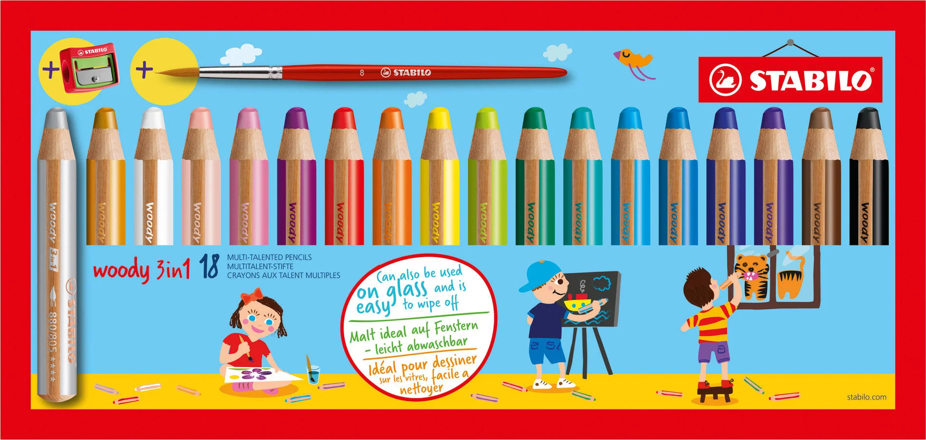 STABILO   Multitalent-Pen woody