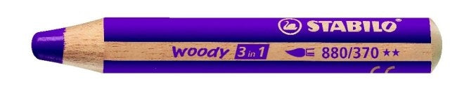 STABILO   Crayon couleur Woody 3 in 1
