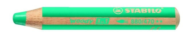 STABILO   Crayon couleur Woody 3 in 1
