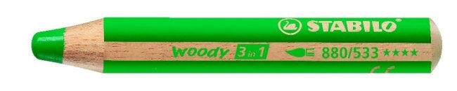STABILO   Crayon couleur Woody 3 in 1