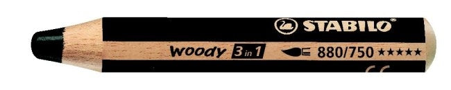 STABILO   Crayon couleur Woody 3 in 1