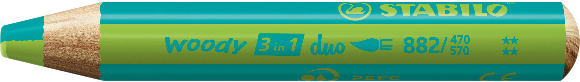 STABILO   Crayon couleur Woody 3 in 1