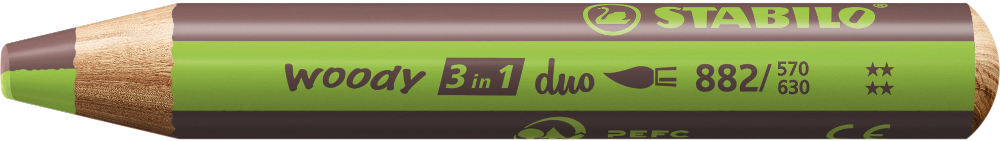 STABILO   Crayon couleur Woody 3 in 1
