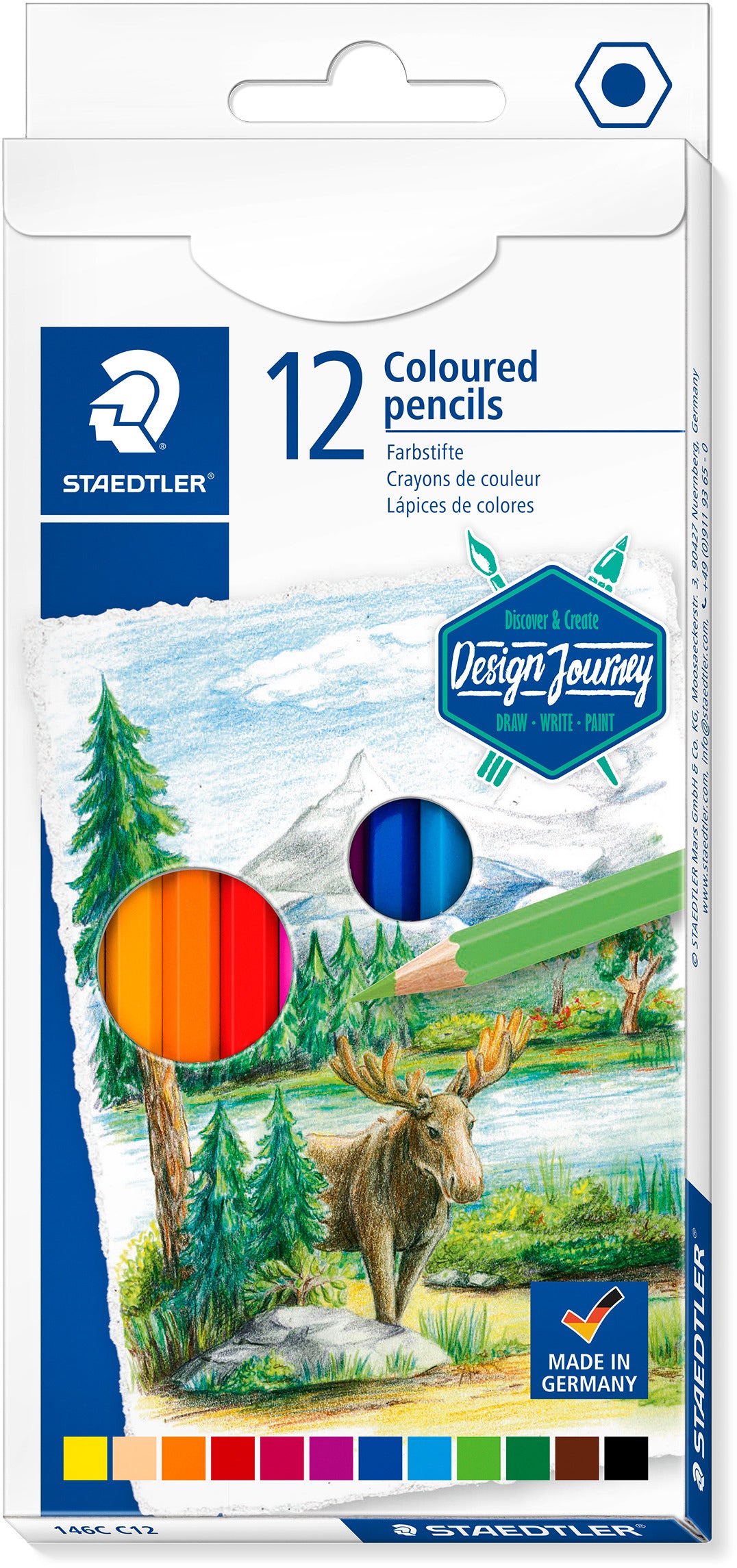 STAEDTLER Set crayons couleurs