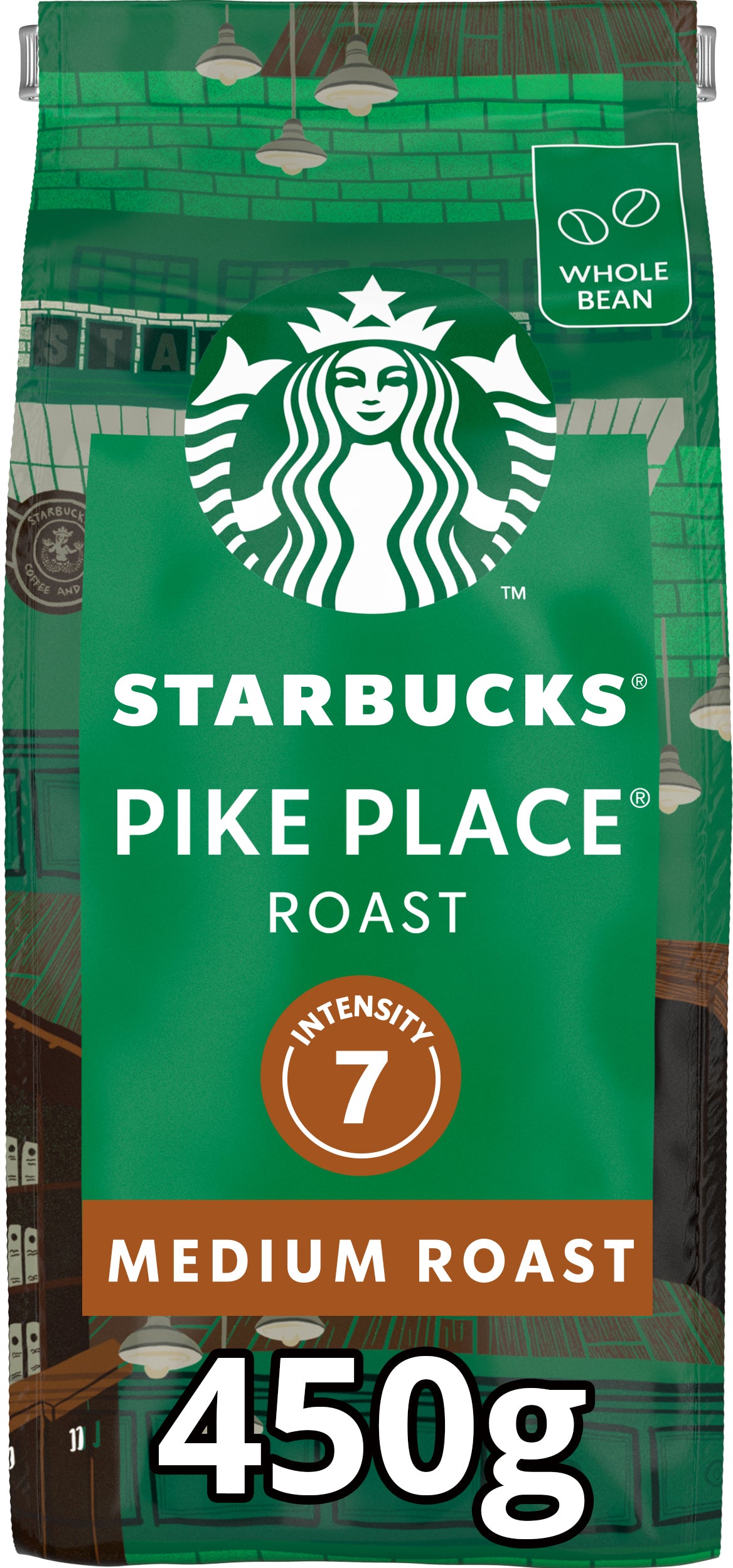 STARBUCKS Pike Place Roast 450g 12575480 Café en grains