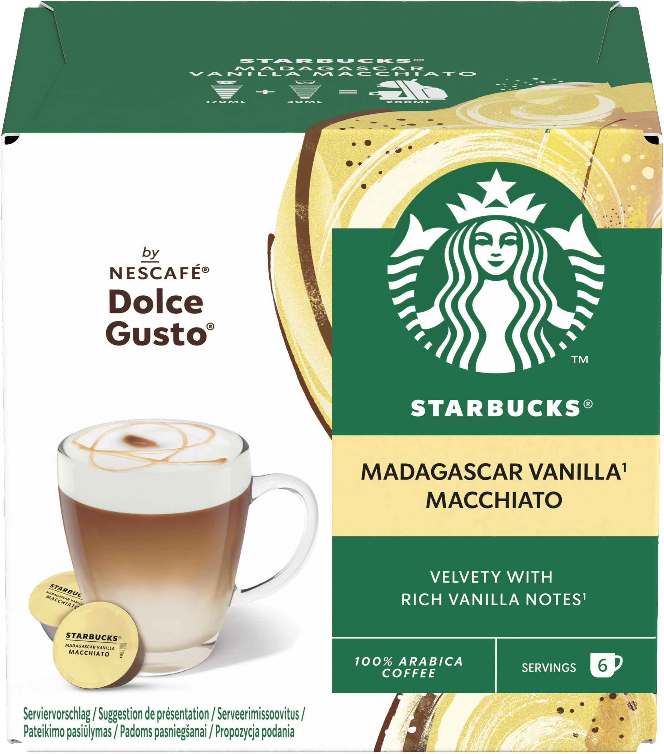 STARBUCKS Nescafé Dolce Gusto 12 pcs. 12606972 Vanilla Macchiato