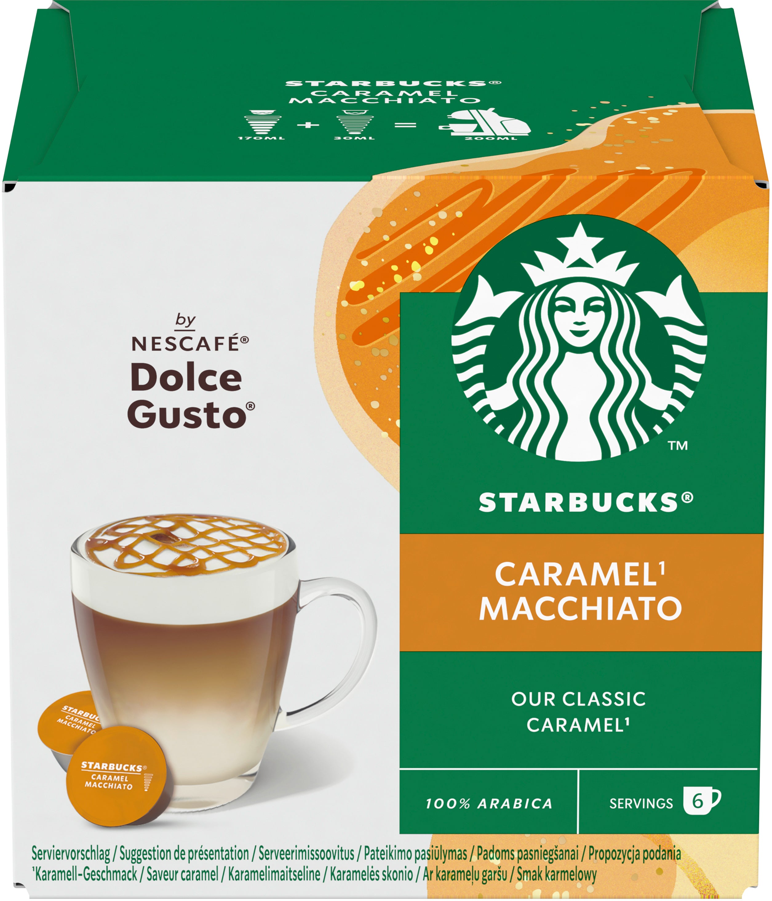 STARBUCKS Nescafé Dolce Gusto 12 pcs. 12607056 Caramel Macchiato