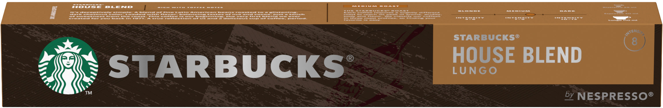 STARBUCKS Capsules de café 10 pcs. 6220019 House Blend