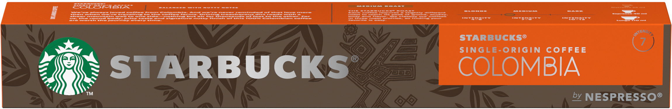 STARBUCKS Capsules de café 10 pcs. 6220519 Single Origin Colombia