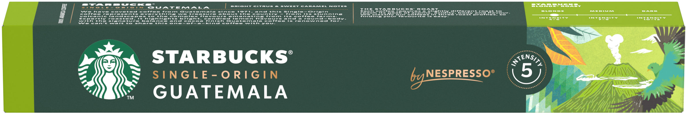 STARBUCKS Capsules de café 10 pcs. 6221219 Single Origin Guatemala