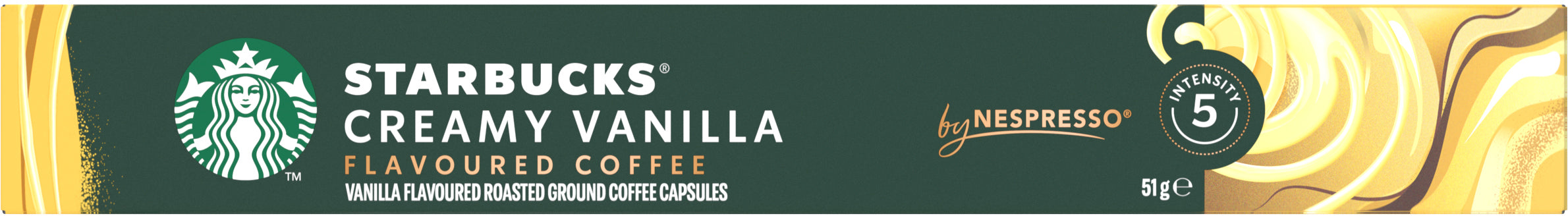 STARBUCKS Capsules de café 10 pcs. 6221319 Creamy Vanilla