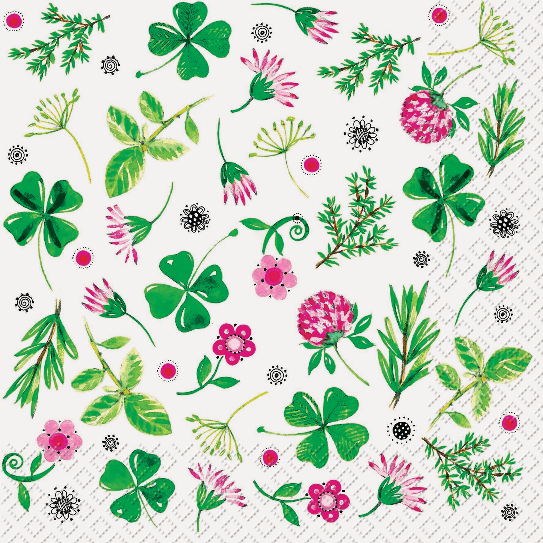 STEWO Serviettes Fridolin 33x33cm 2572574545 vert FSC 20 pcs.