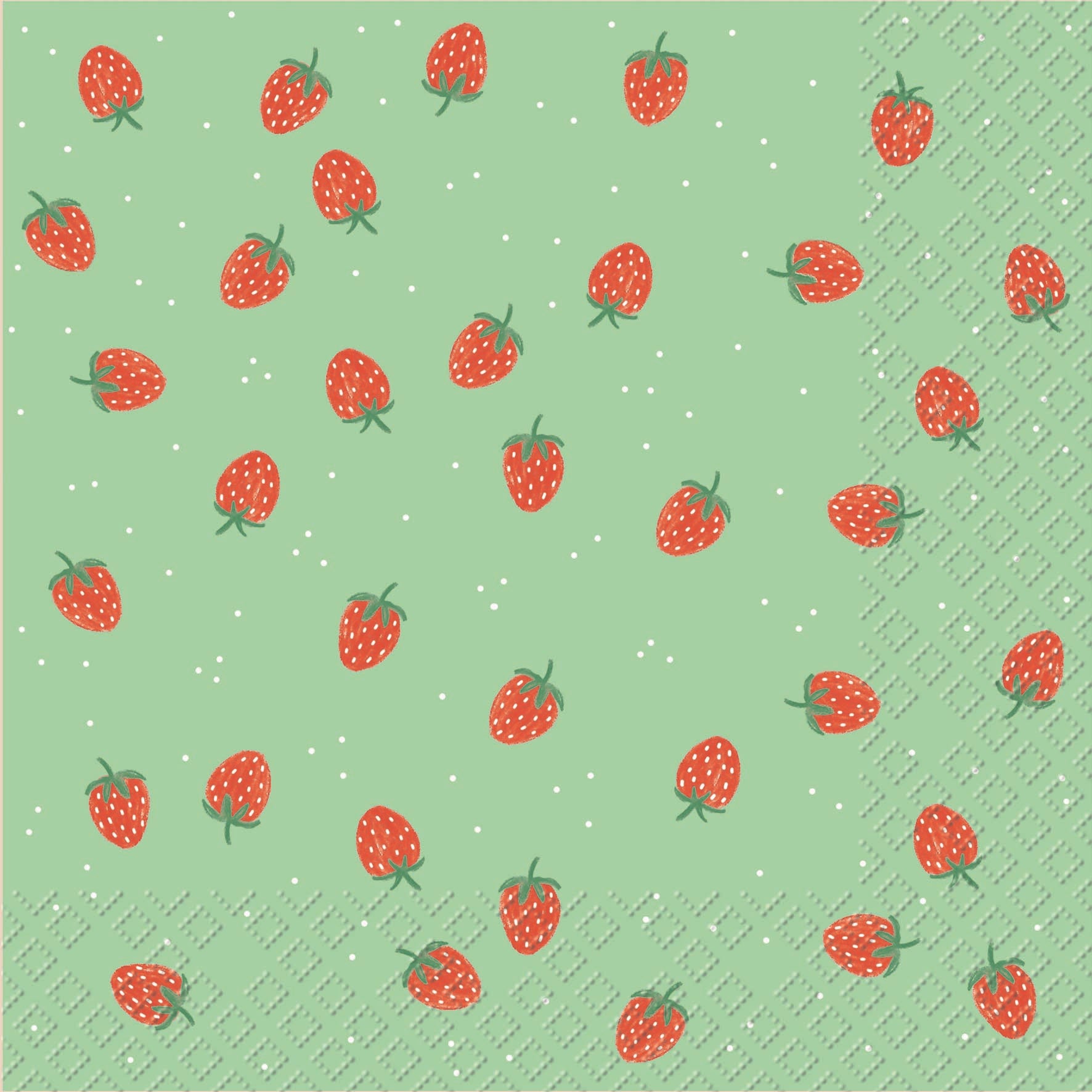 STEWO Serviettes Fragolina 33x33cm 2572576346 vert clair FSC 20 pcs.