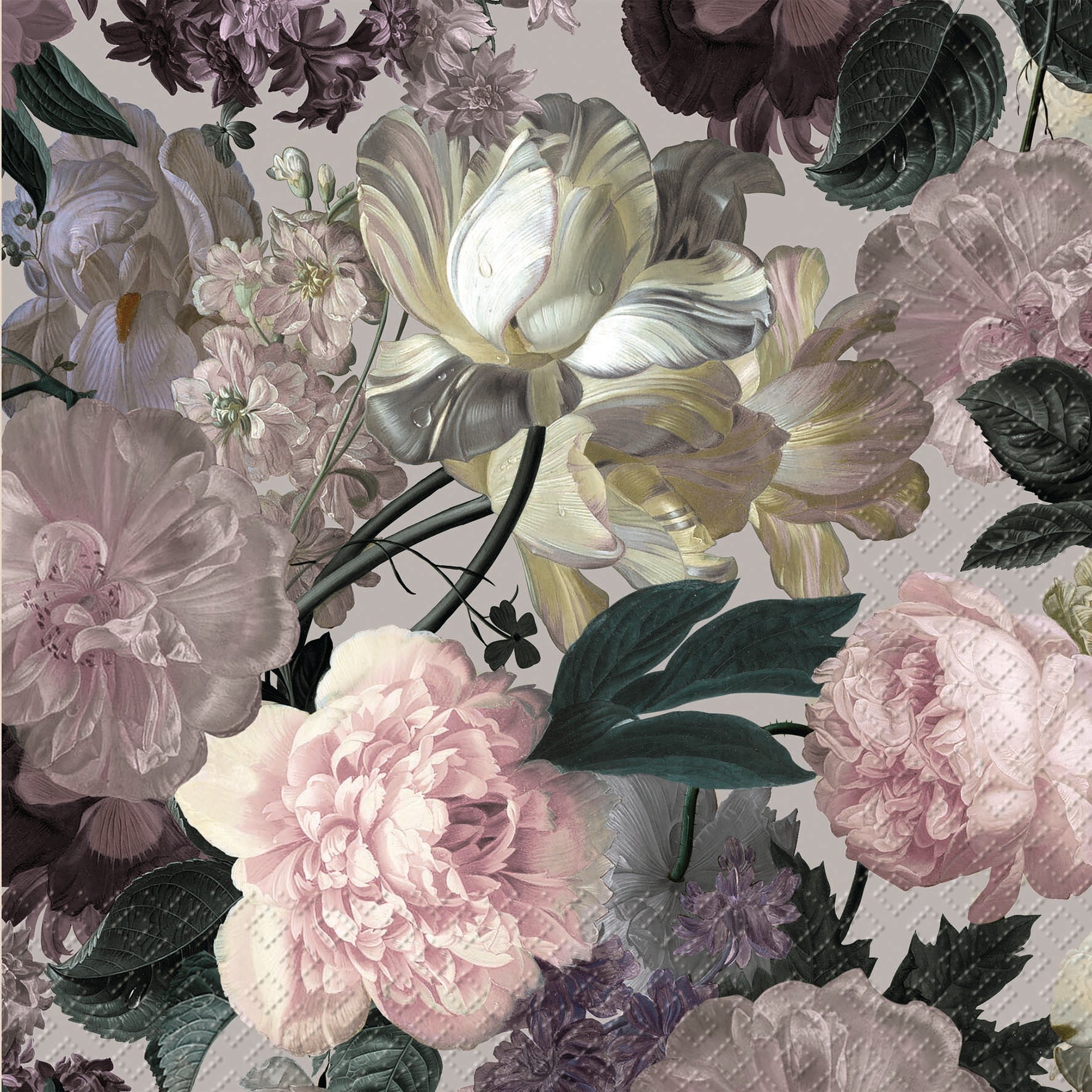 STEWO Serviettes Aidana 33x33cm 2572577625 rose FSC 20 pcs.