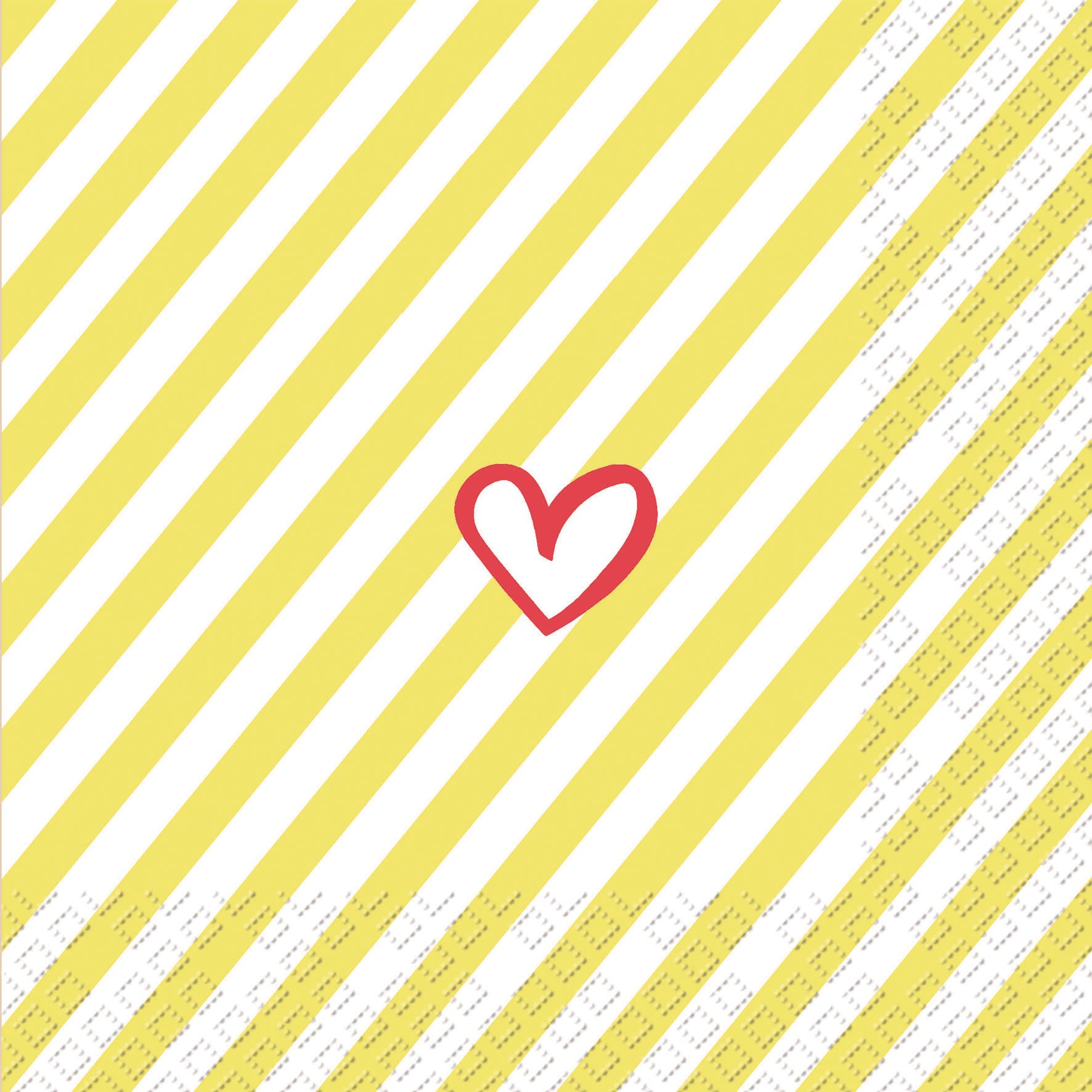 STEWO Serviettes Colette 33x33cm 2572599910 jaune 20 pcs.