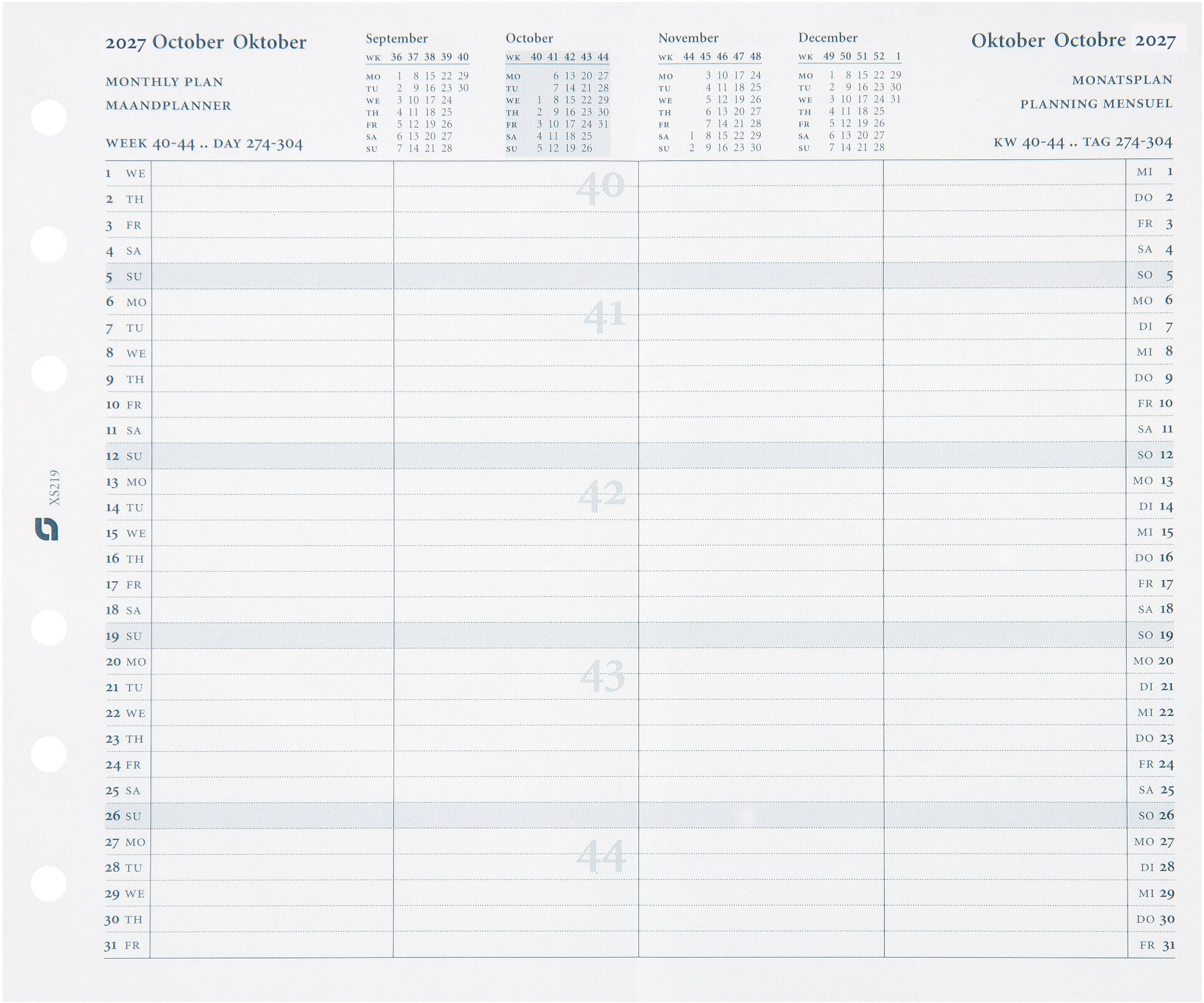 SUCCES    Agenda Senior plan.mens.  2027