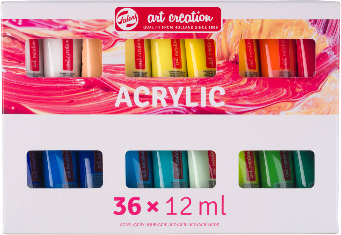 TALENS    Peinture acrylique     36x12ml