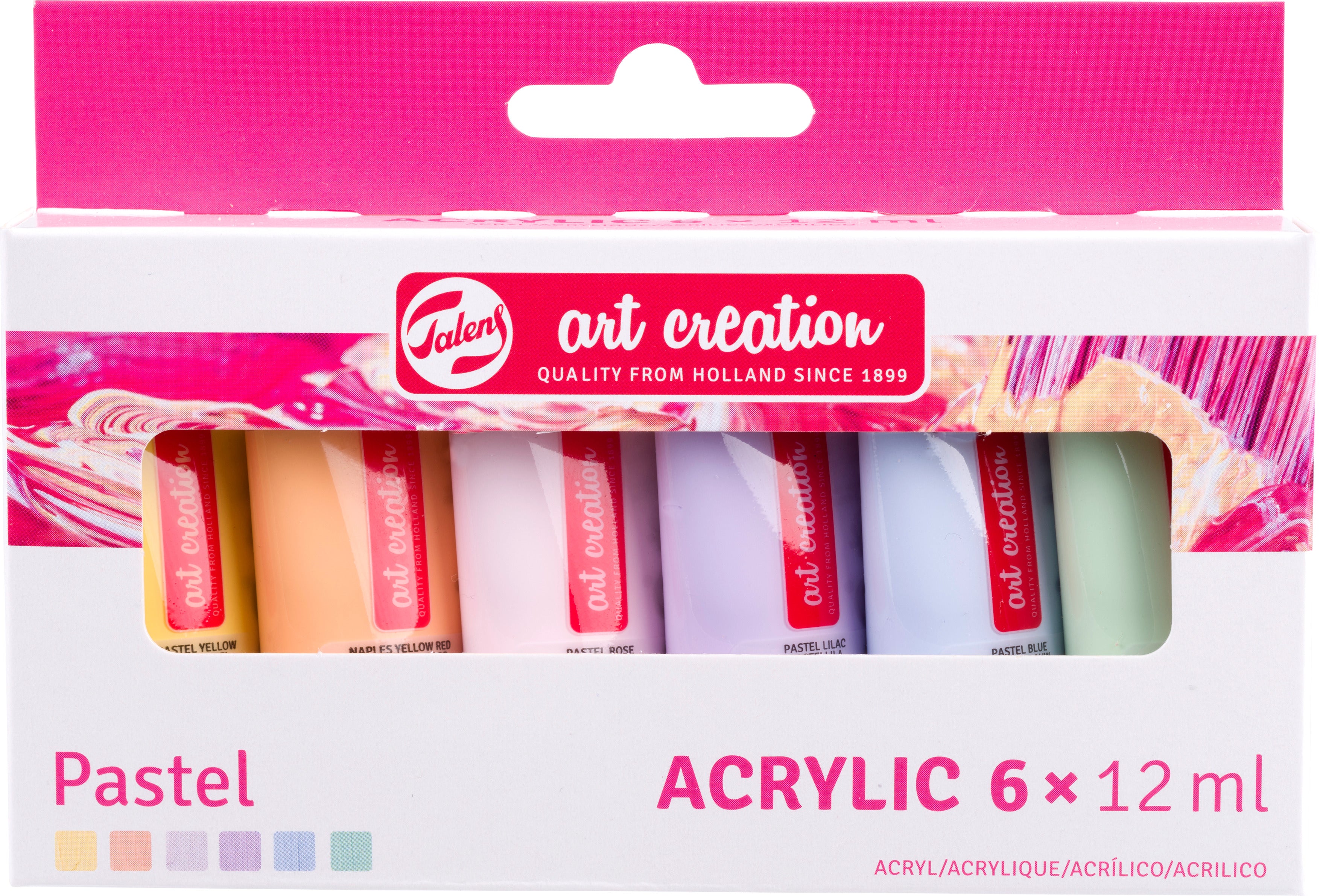 TALENS    Peinture acrylique      6x12ml