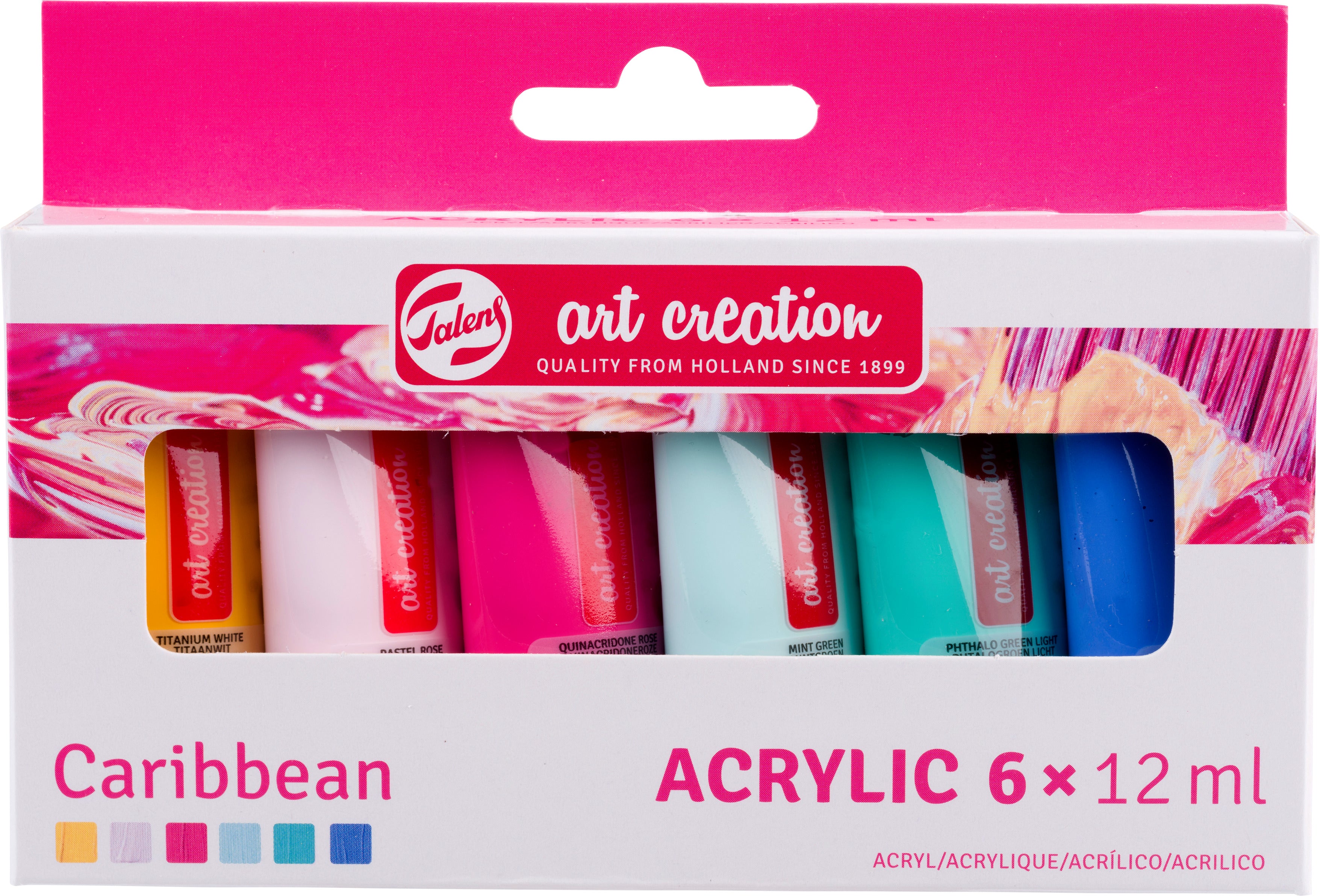 TALENS    Peinture acrylique      6x12ml