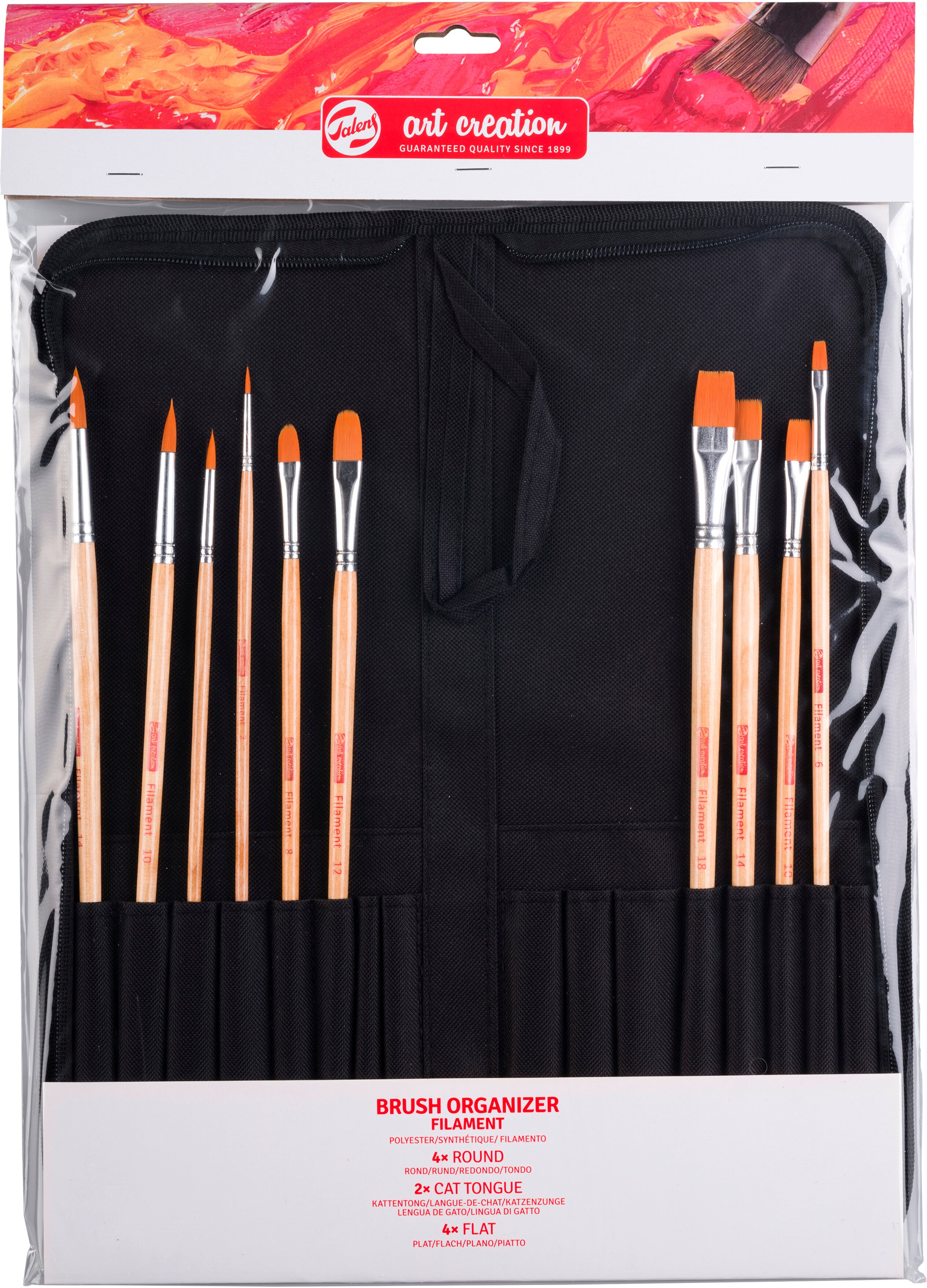 TALENS    Set de pinceaux huile et acryl