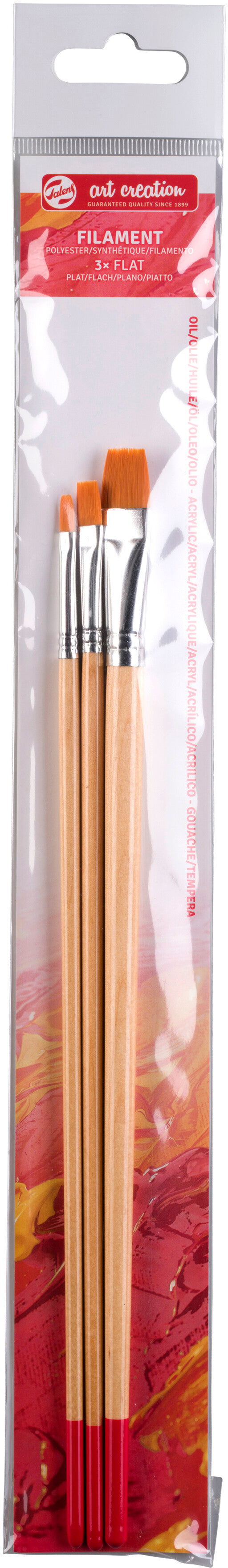 TALENS    Set de pinceaux huile et acryl