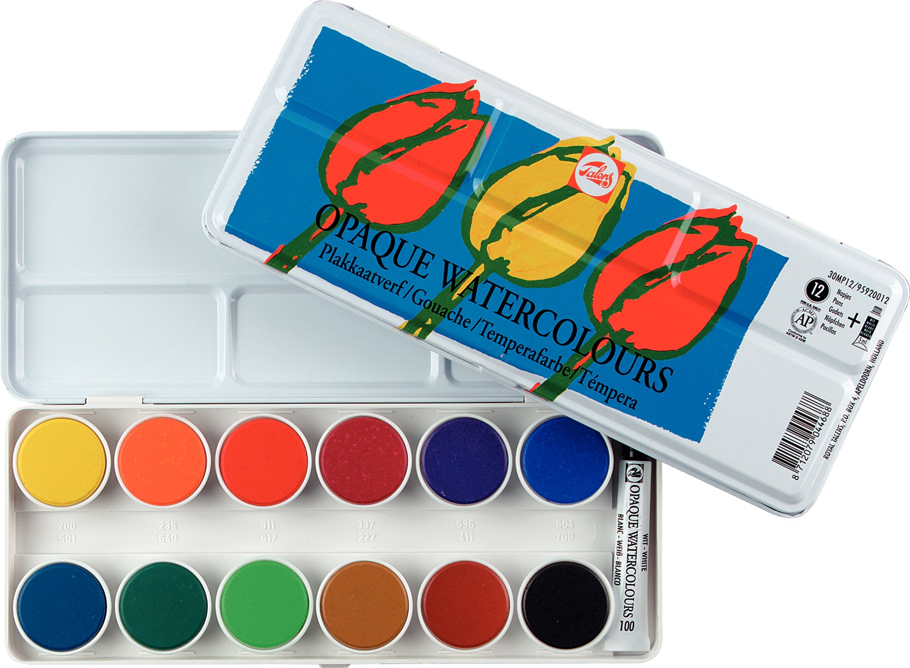TALENS    Couleur opaque aquarelle Set