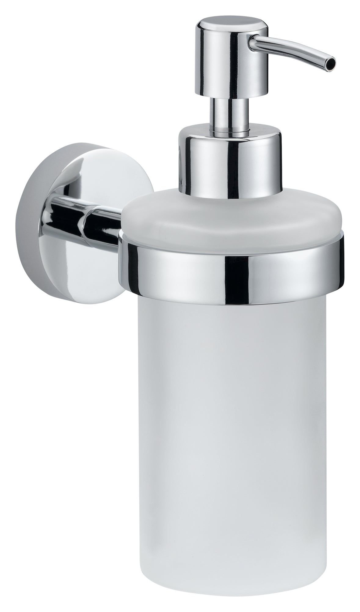 TESA Smooz distributeur de savon 40323-00000 chrome, autocollant