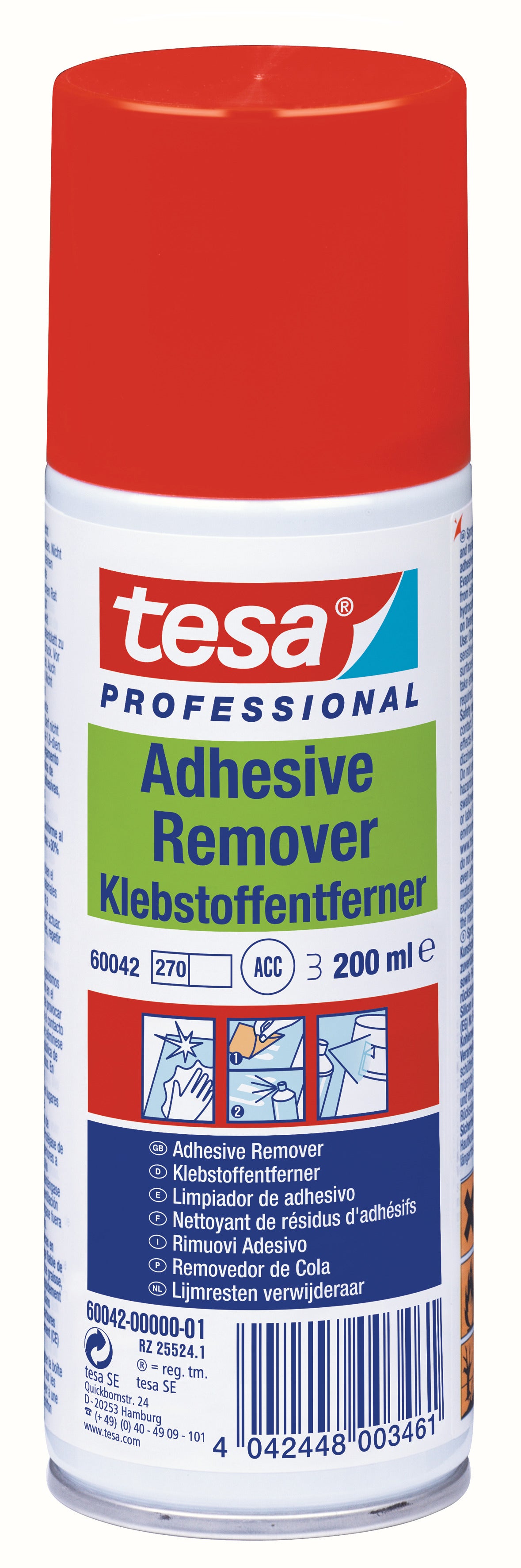 TESA Dissolvant pour colle 200ml 600420000