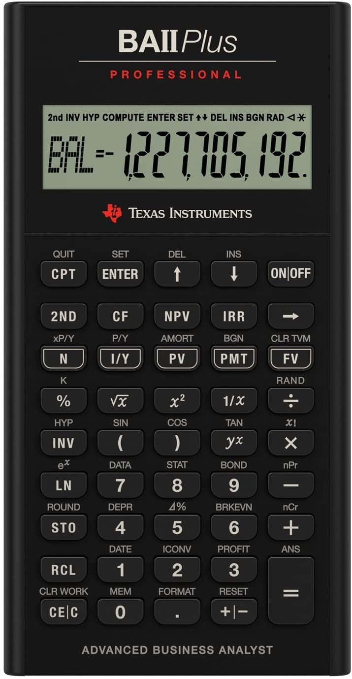 TEXAS     Calculator Finance