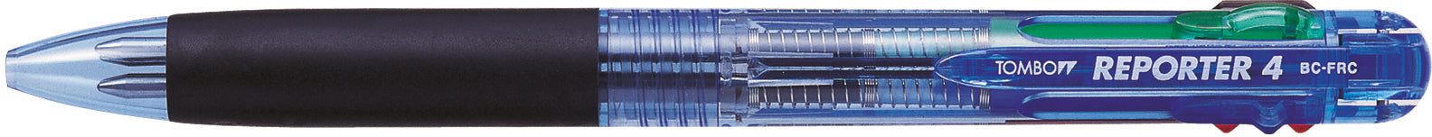 TOMBOW Stylo à bille 4 couleurs BC-FRC40 Reporter, translucent blue