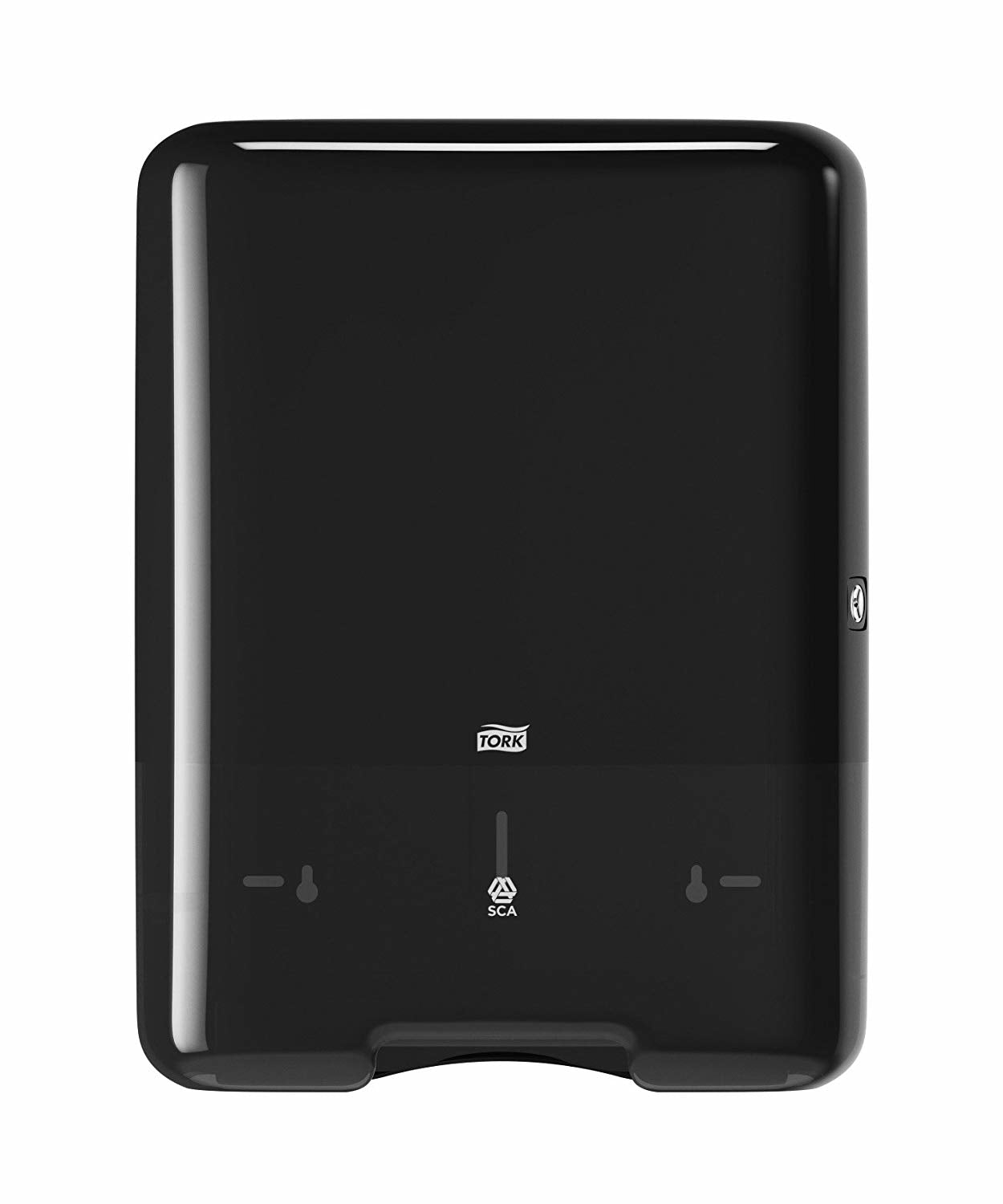 TORK Distributeur serviettes H3 553008 noir 439x330x136mm