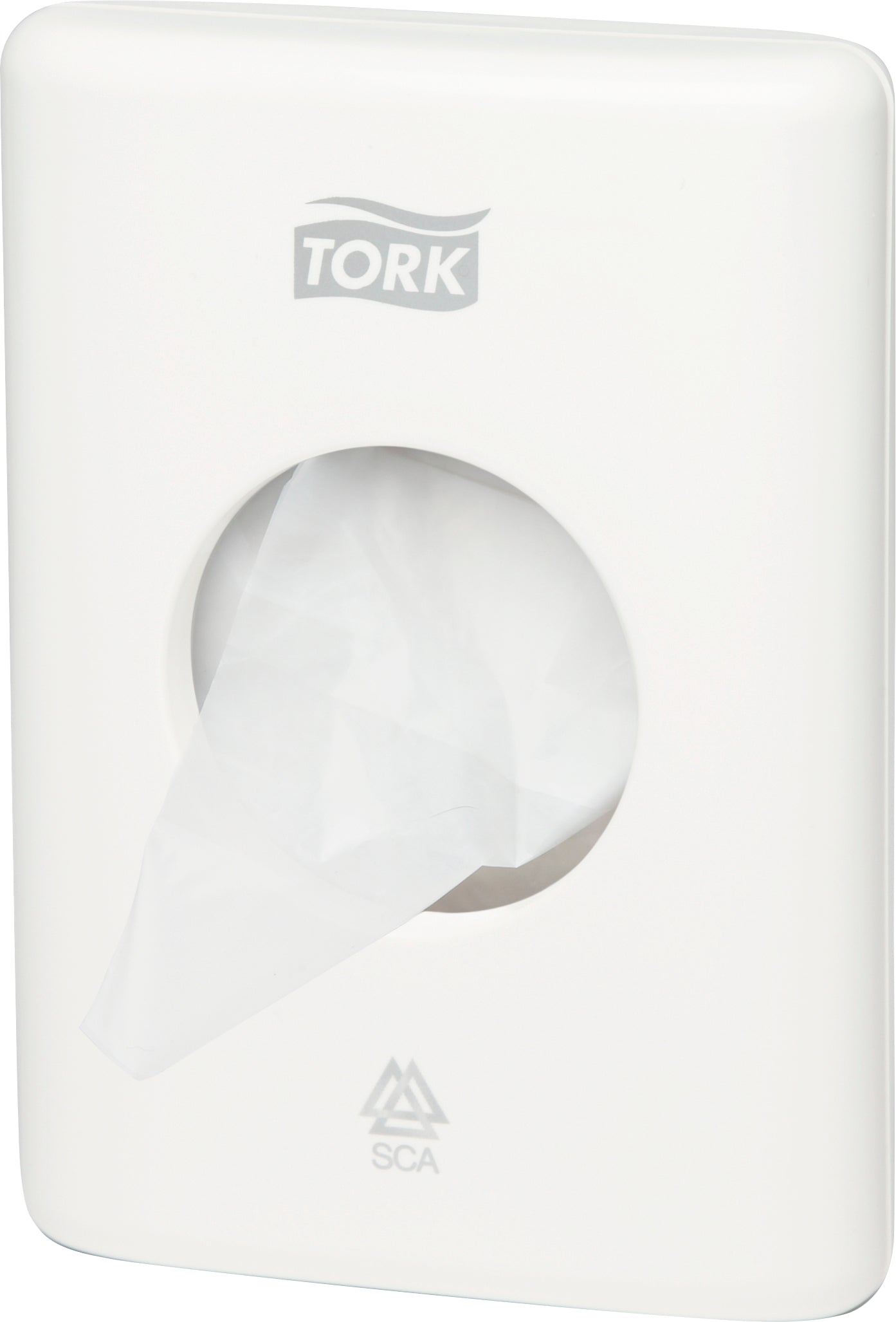TORK Dispenser sachet hygiène B5 566000 blanc 140x100x36mm