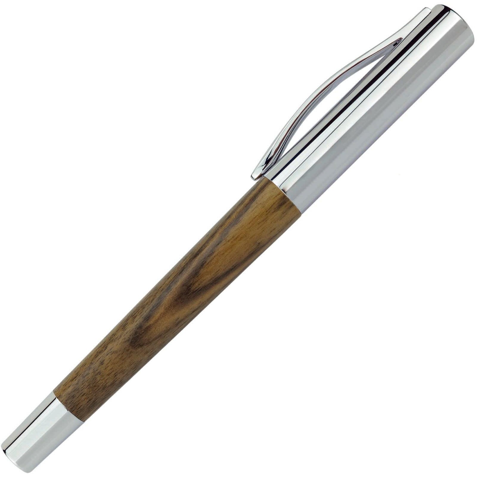 TREECK Stylo roller noyer 1351.93 bleu