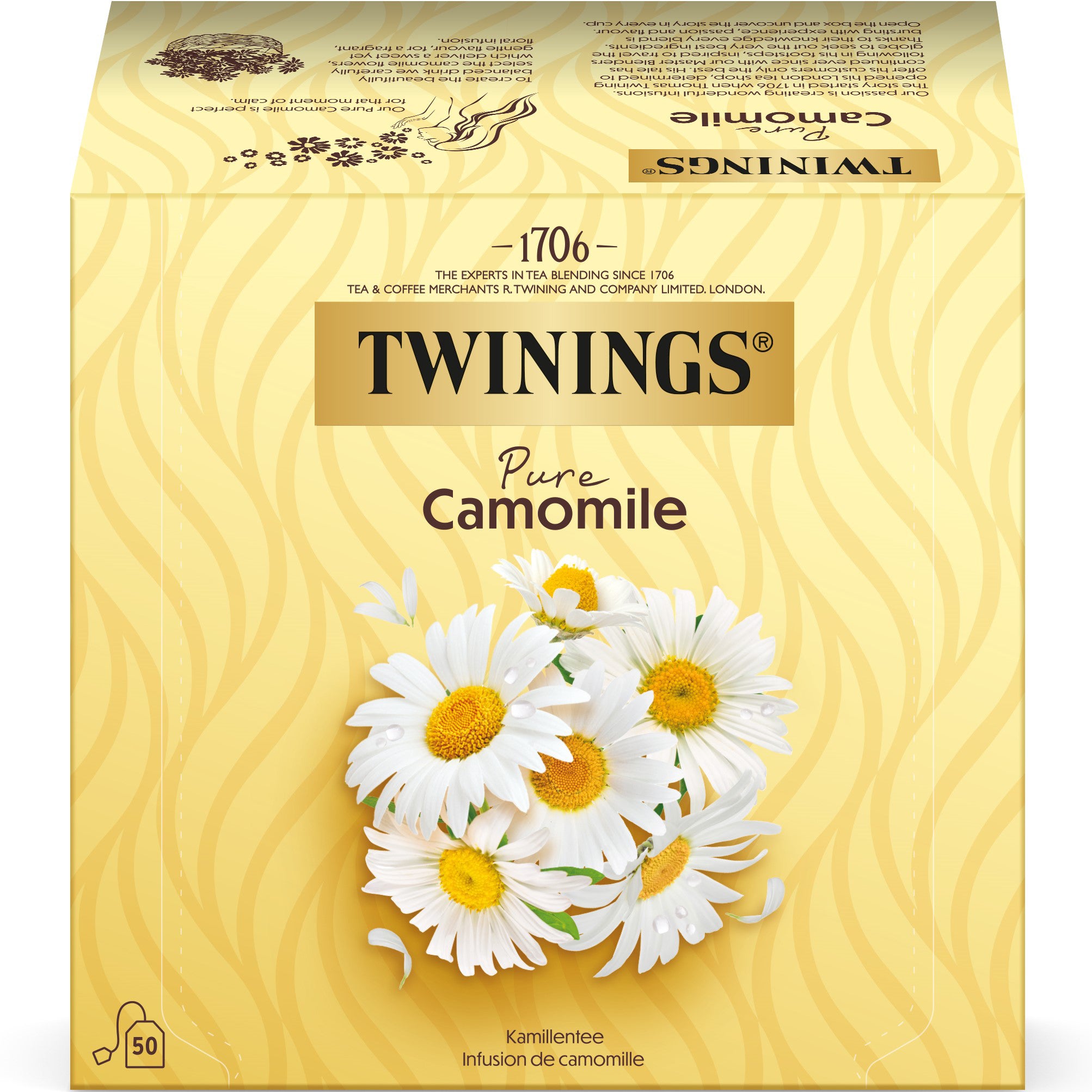 TWININGS Camomille pure 100012267 Sachets 1g, 50 pcs.