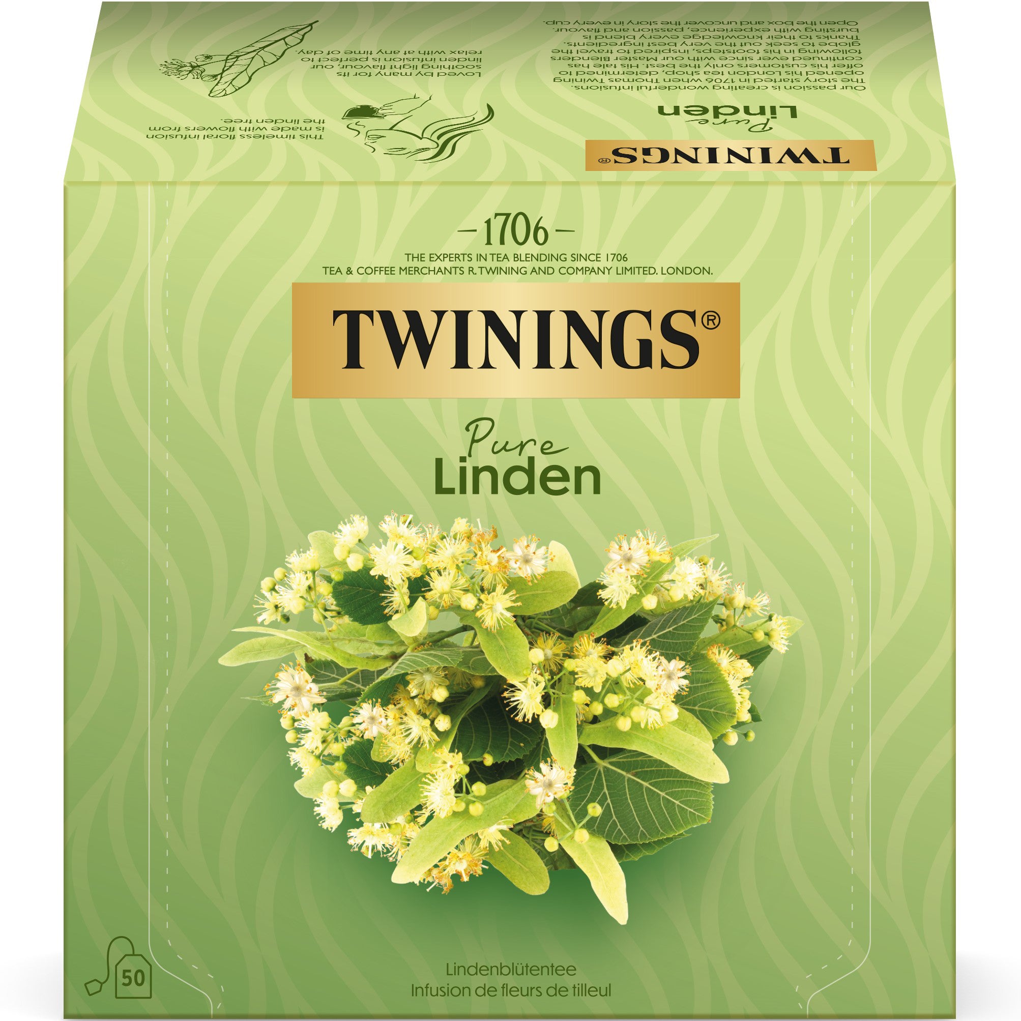TWININGS Tilleul pure 100012269 Sachets 1.5g, 50 pcs.
