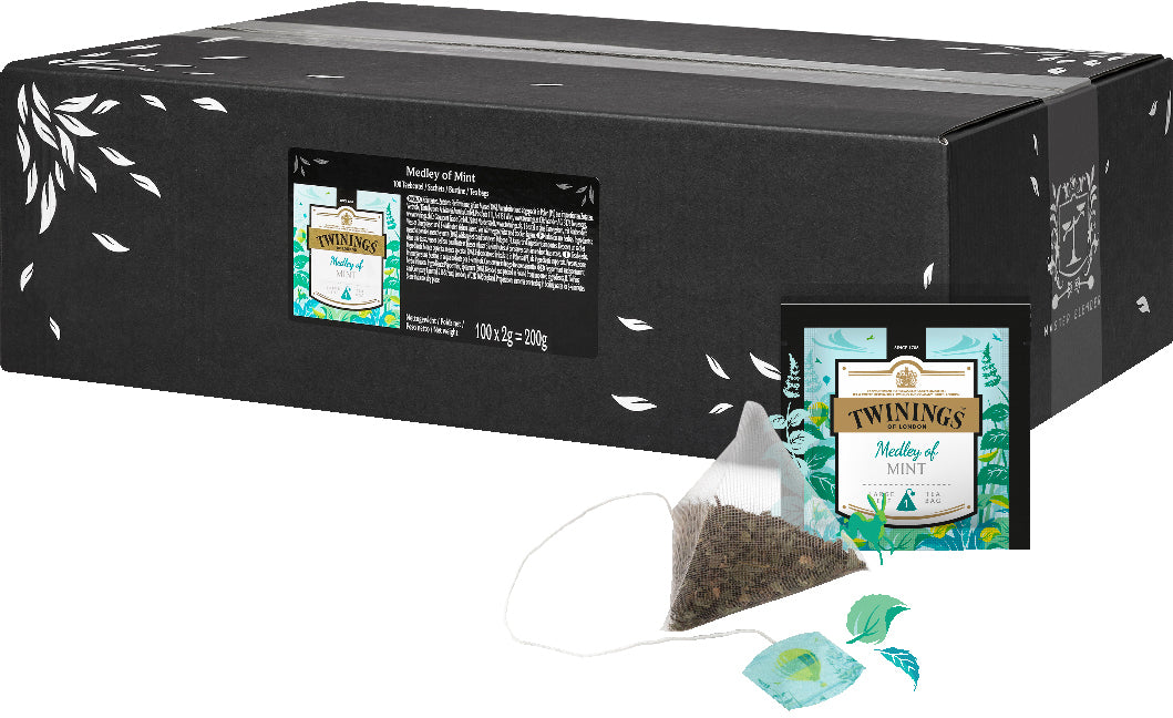 TWININGS Medley of Mint 100015081 Pyramide 2g, 100 pcs.