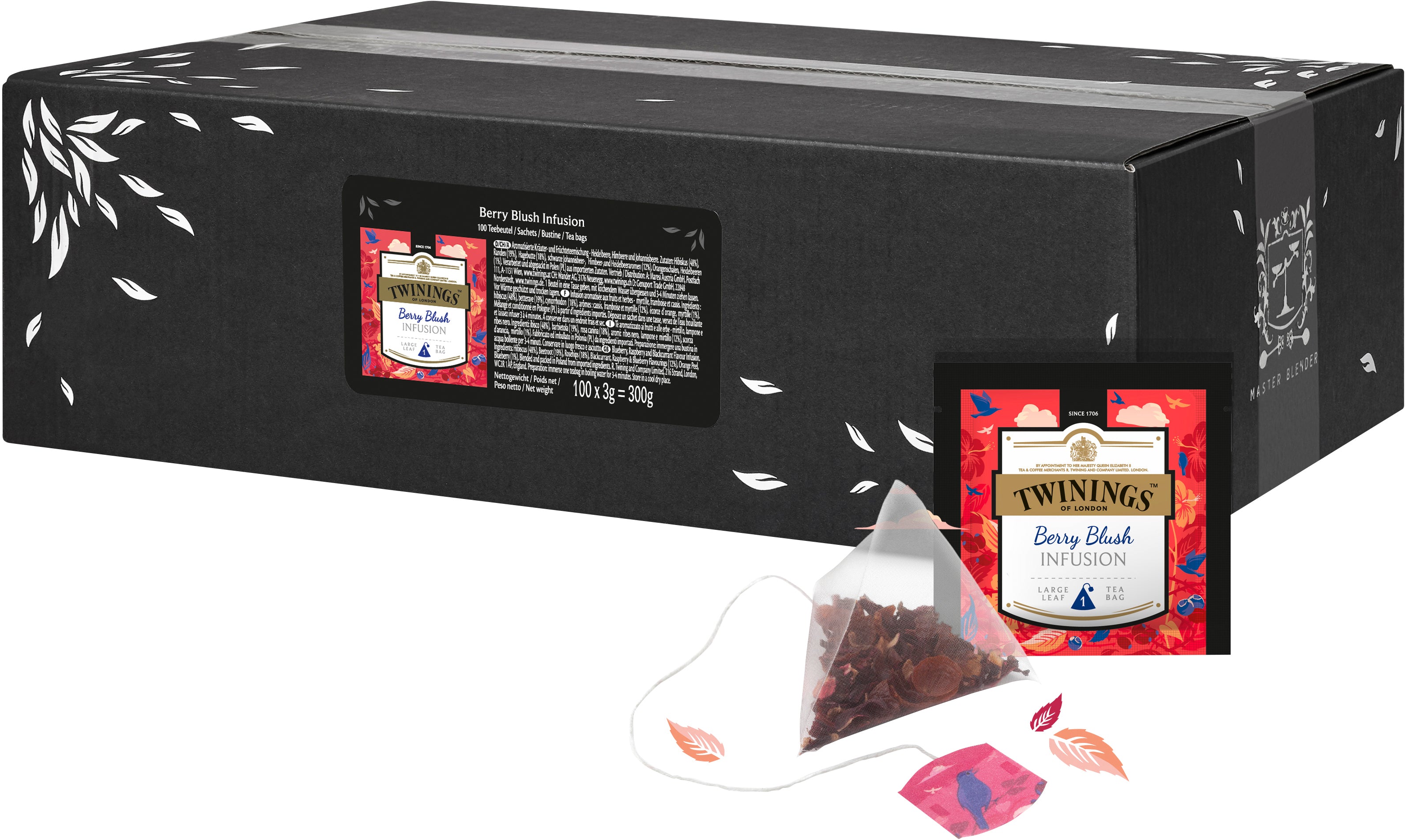 TWININGS Berry Blush Infusion 100016920 Pyramide 2.5g, 100 pcs.