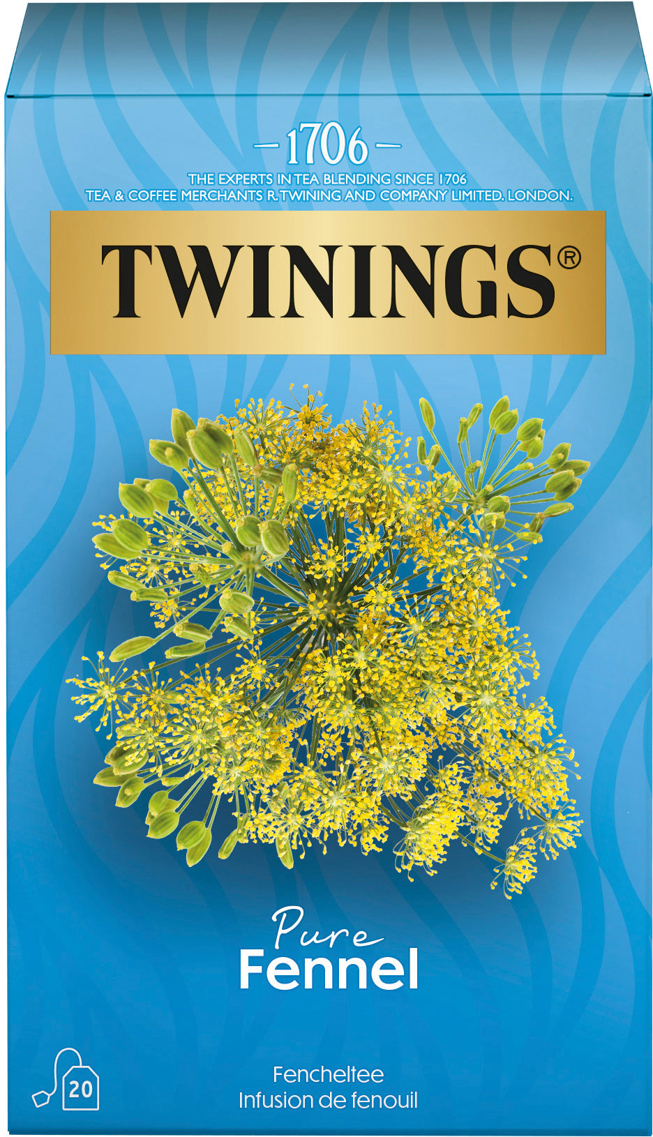 TWININGS Fenouil pure 100017254 Sachets 2g, 20 pcs.