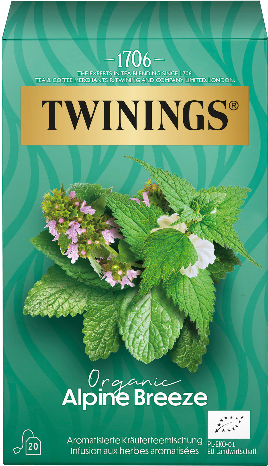 TWININGS Bio Brise des Alpes 100017375 Sachets 1.8g, 20 pcs.