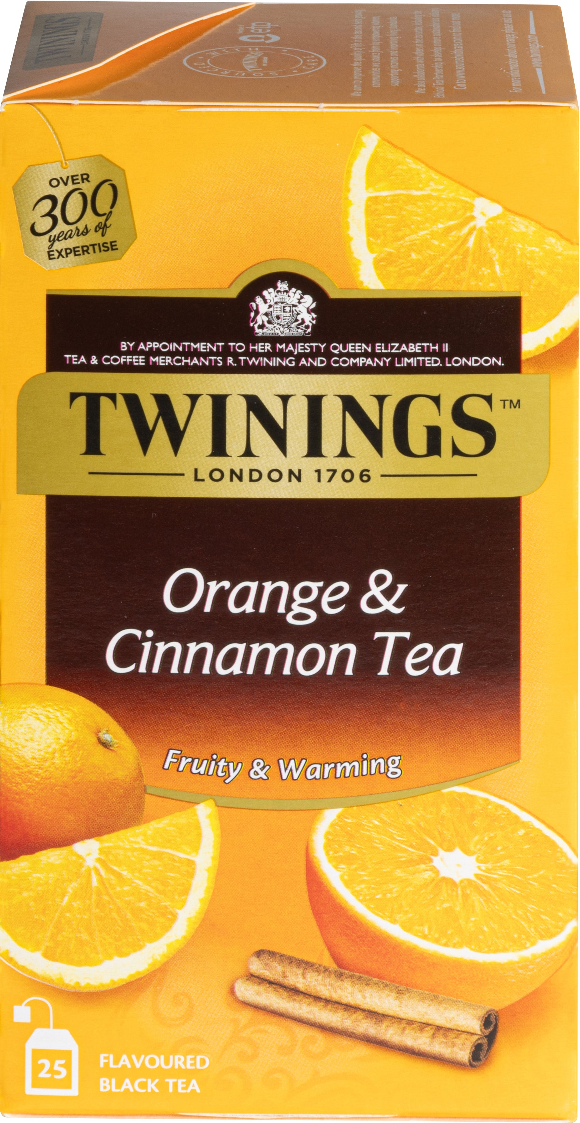 TWININGS Orange Cinnamon 100017839 Sachets 2g, 25 pcs.