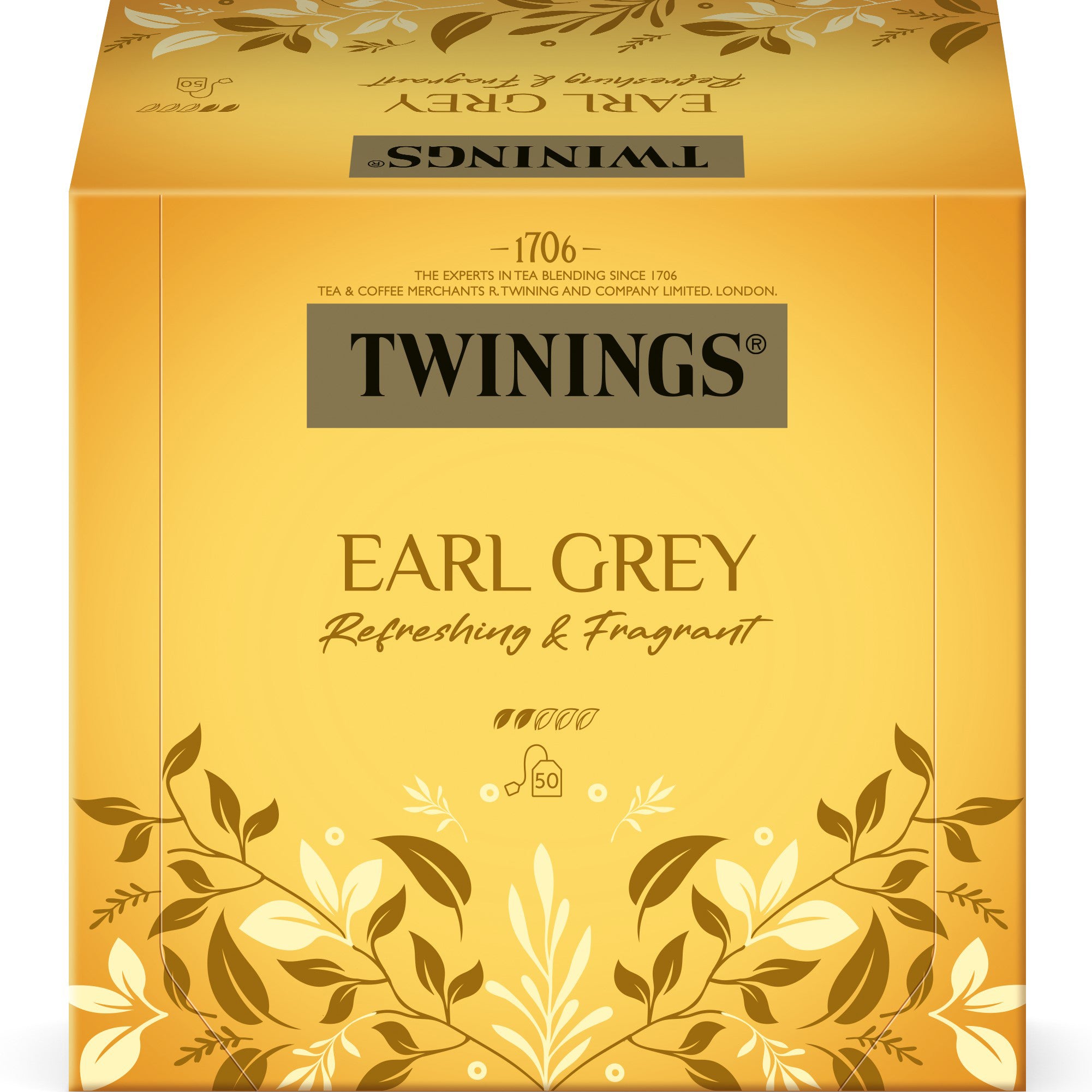 TWININGS Earl Grey 100017991 Sachets 2g, 50 pcs.