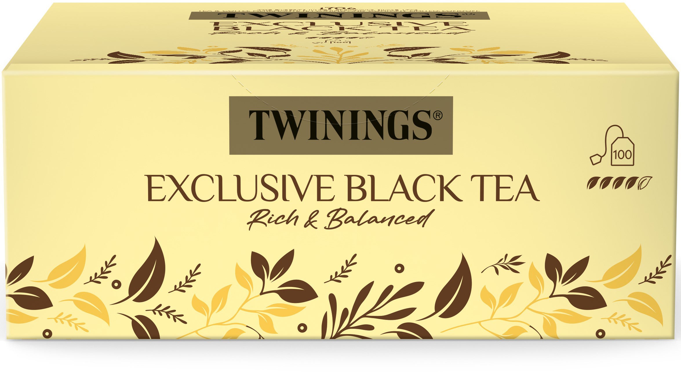 TWININGS Exklusiv Black Tea 100018019 Sachets 2g, 100 pcs.