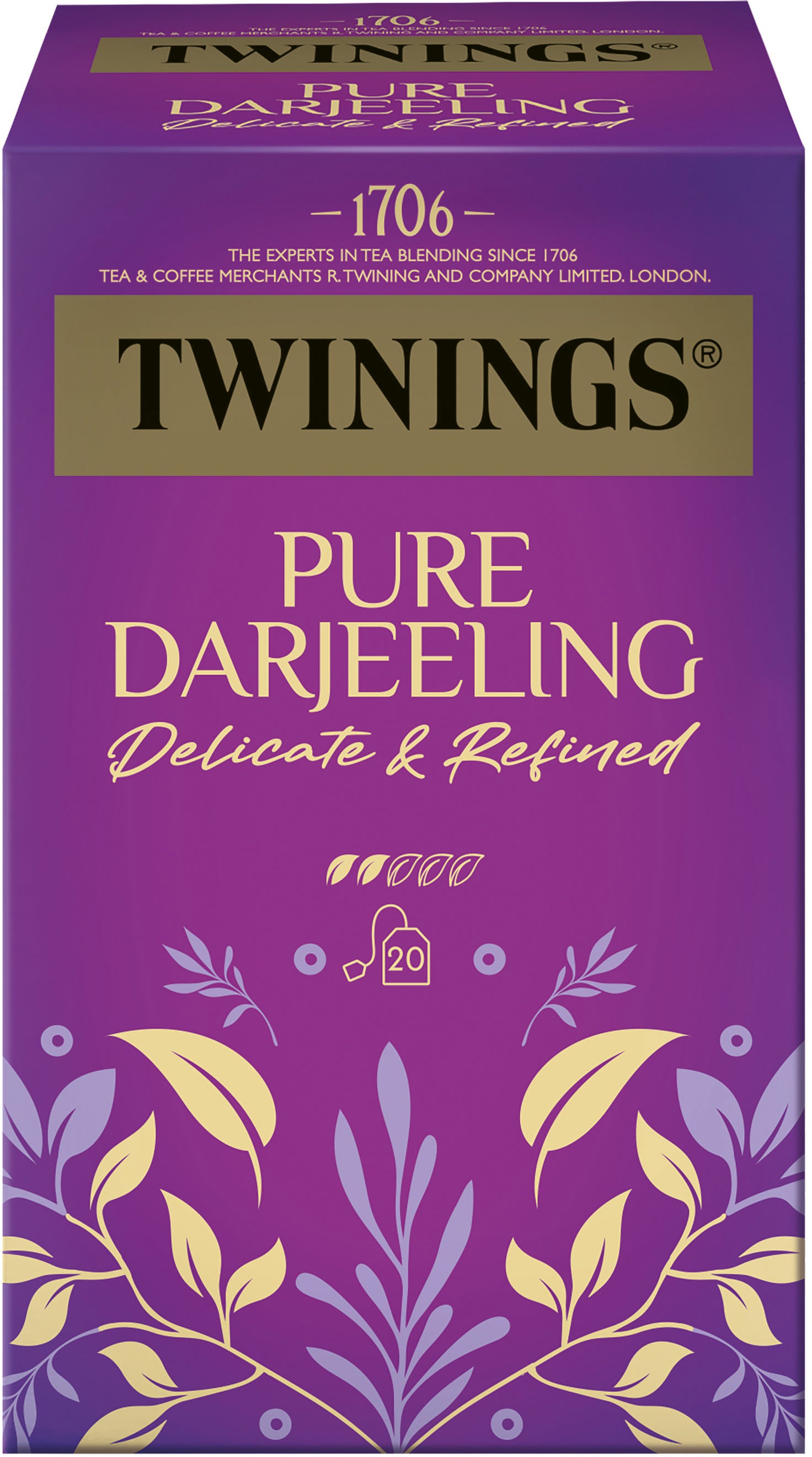 TWININGS Pure Darjeeling 100018057 Sachets 2g, 20 pcs.
