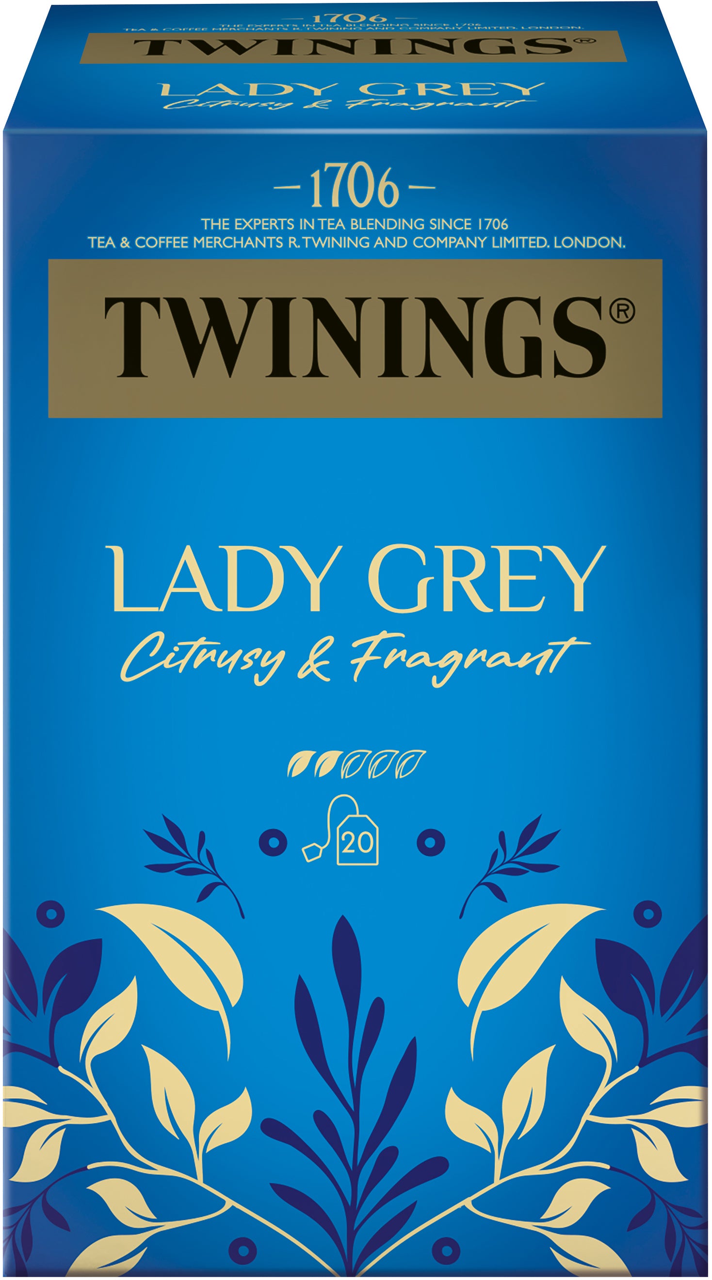 TWININGS Lady Grey 100018060 Sachets 2g, 20 pcs.