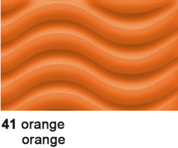 URSUS Carton ondulé 50x70cm 10142241 260g, orange