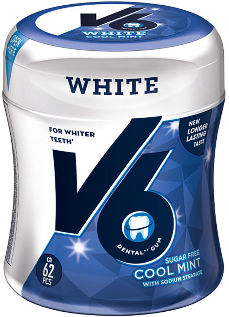 V6 White Cool Mint 3519 Boîte, 1x87g