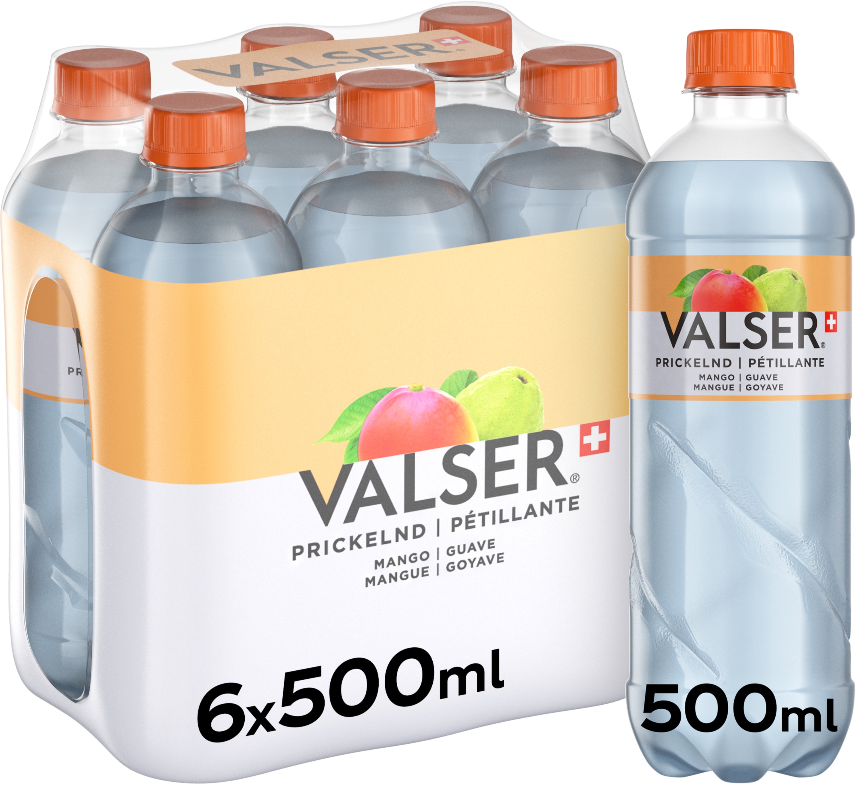 VALSER Mangue & Goyave 776701 50cl, 6 pcs.
