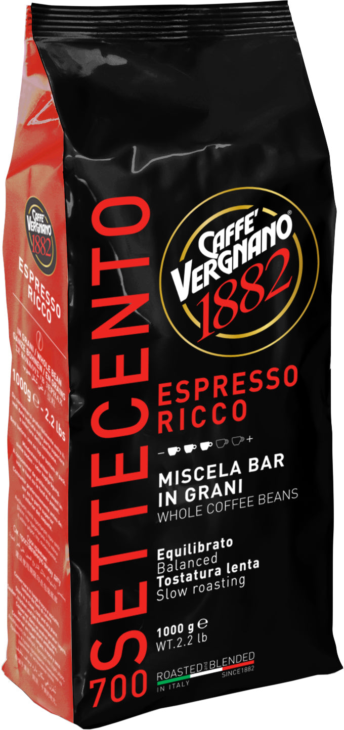 VERGNANO Espresso Ricco 700 1kg 2291101 Café en grains