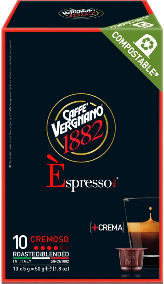 VERGNANO Capsules de café 2295402 Cremoso 10 pcs.