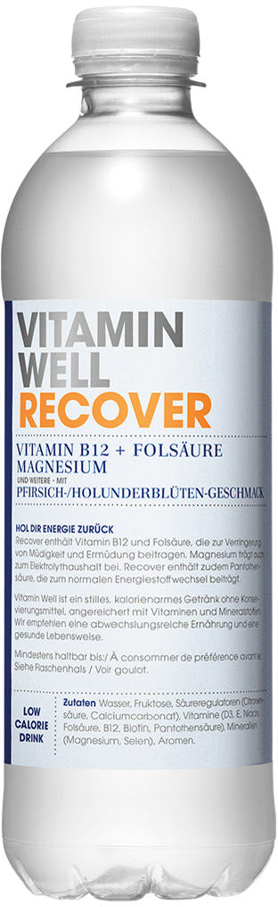 VITAMIN WELL Recover 6147 50cl, 12 pcs.